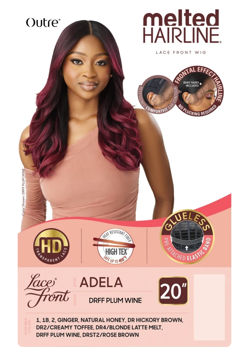 Outre Melted Hairline Glueless HD Lace Front Wig ADELA