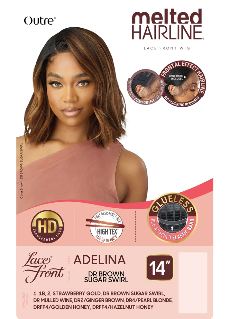 Outre Melted Hairline Glueless HD Lace Front Wig ADELINA