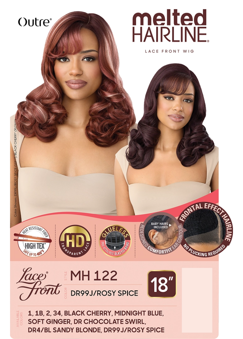 Outre Melted Hairline Glueless HD Lace Front Wig MH 122