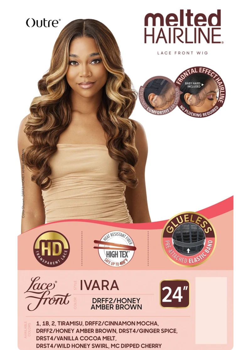 Outre Melted Hairline Glueless HD Lace Front Wig IVARA