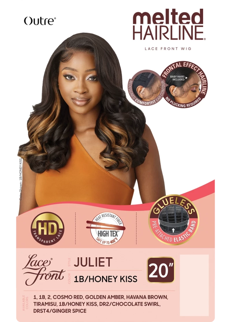 Outre Melted Hairline Glueless Synthetic 5" Deep HD Lace Front Wig JULIET