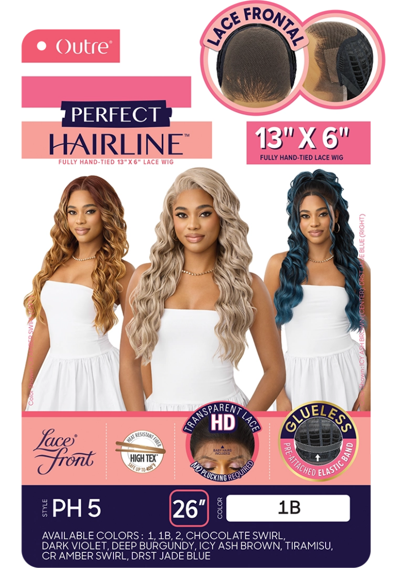 Outre Perfect Hairline Glueless 13x6 HD Lace Front Wig PH 5