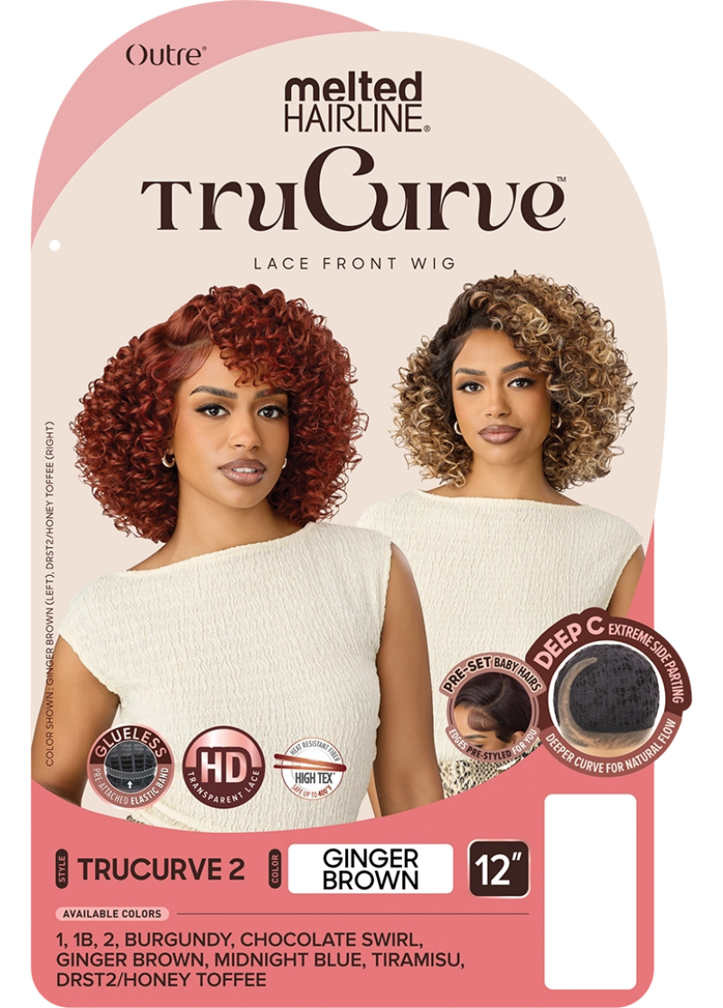 Outre Melted Hairline Trucurve Glueless HD Deep C-Part Lace Wig TRUCURVE 2