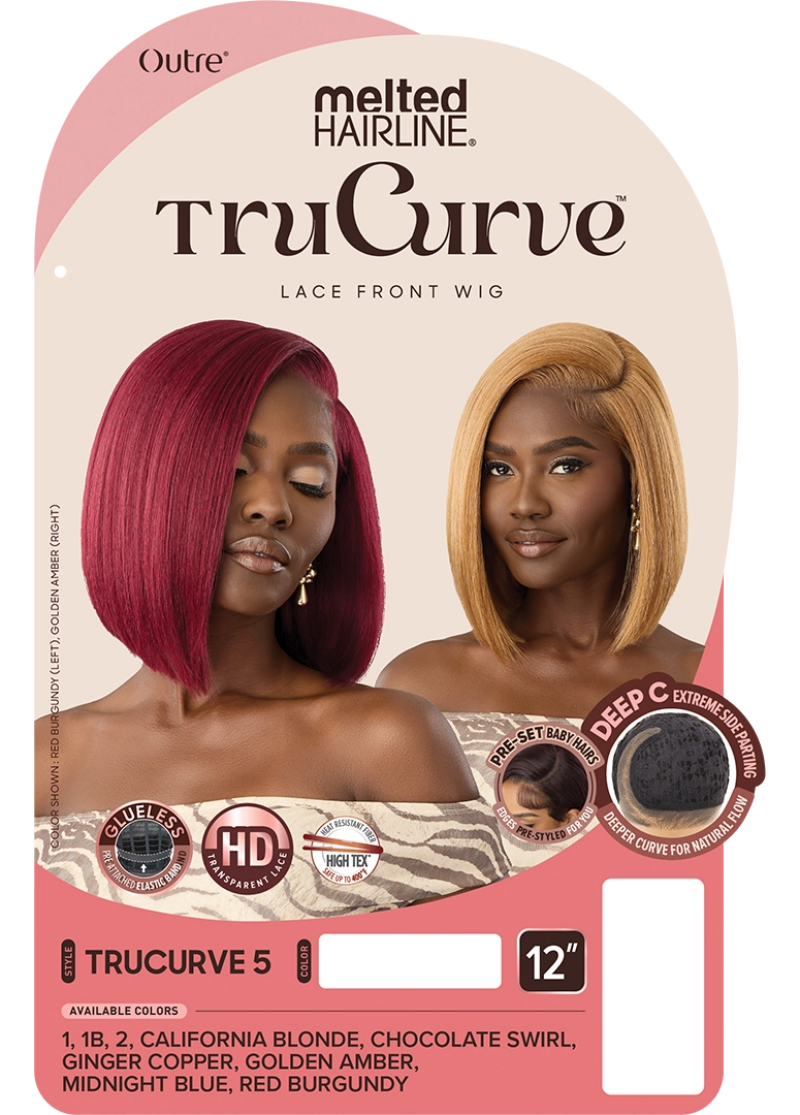 Outre Melted Hairline Trucurve Glueless HD Deep C-Part Lace Wig TRUCURVE 5