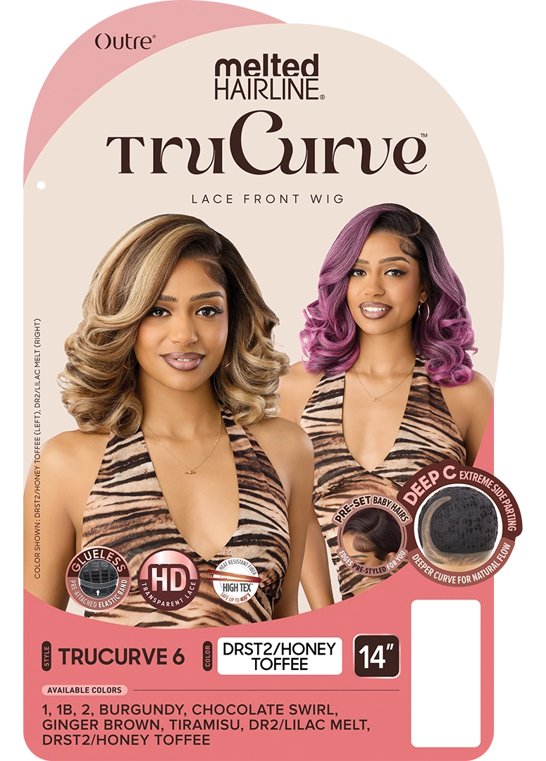 Outre Melted Hairline Trucurve Glueless HD Deep C-Part Lace Wig TRUCURVE 6