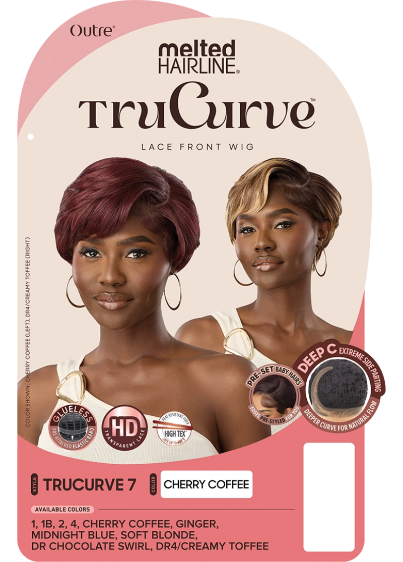 Outre Melted Hairline Trucurve Glueless HD Deep C-Part Lace Wig TRUCURVE 7