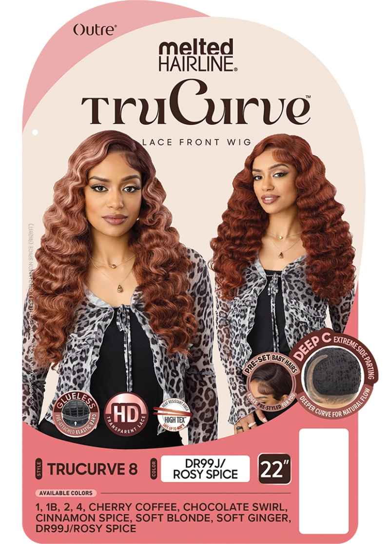 Outre Melted Hairline Trucurve Glueless HD Deep C-Part Lace Wig TRUCURVE 8