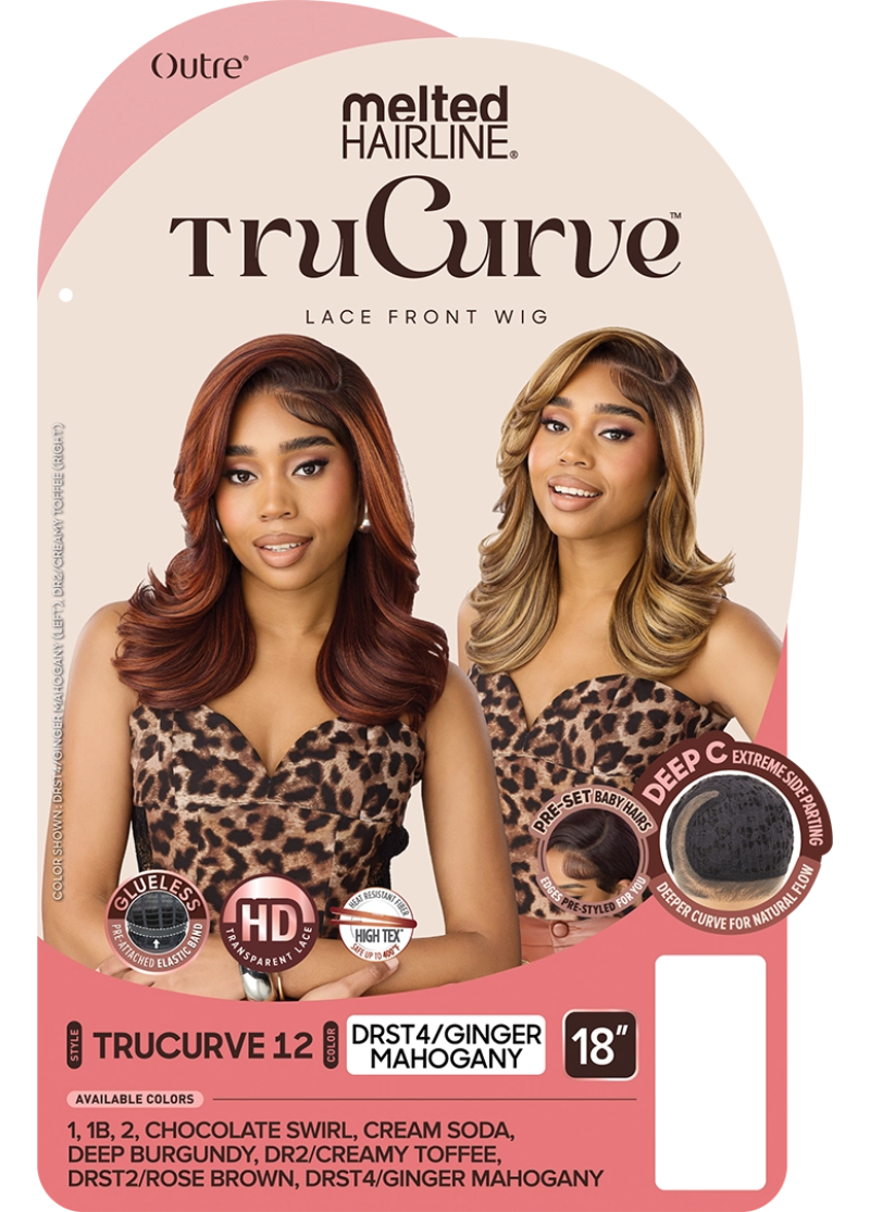 Outre Melted Hairline TruCurve Glueless HD Transparent Lace Front Wig TRUCURVE 12