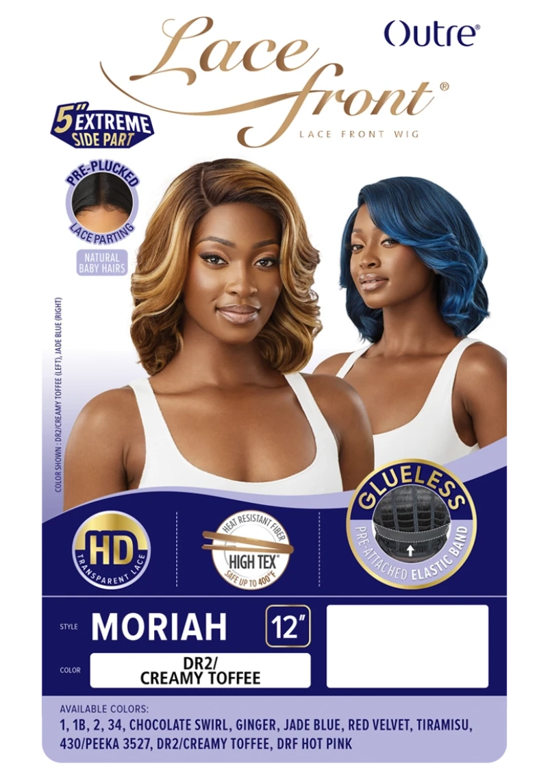 Outre Glueless 5" Extreme Side Part HD Lace Front Wig MORIAH