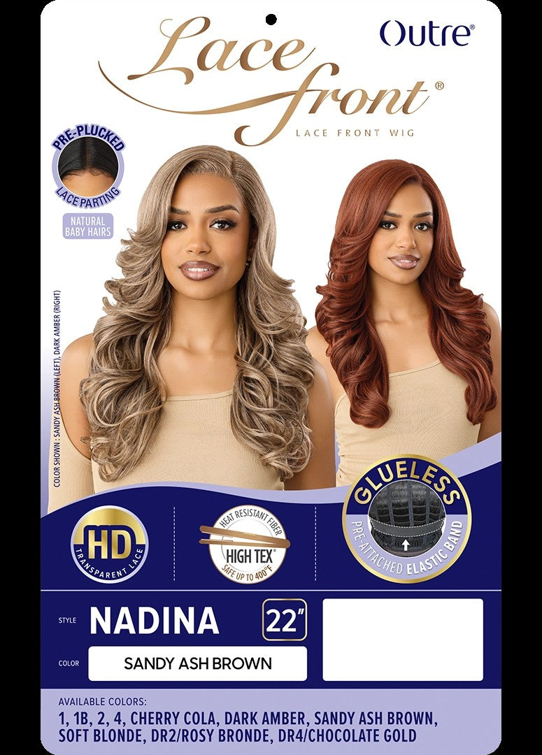 Outre Lace Front Pre-Plucked Glueless HD Lace Part Wig NADINA