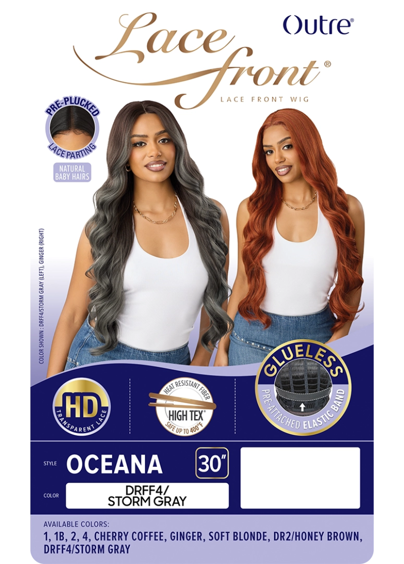Outre Lace Front Glueless Pre-Plucked HD 5" Deep Lace Part Wig OCEANA