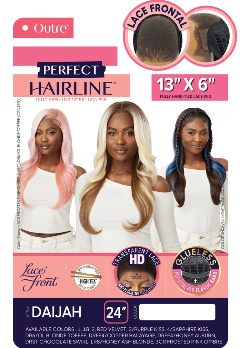 Outre Perfect Hairline Glueless 13x6 HD Lace Front Wig DAIJAH