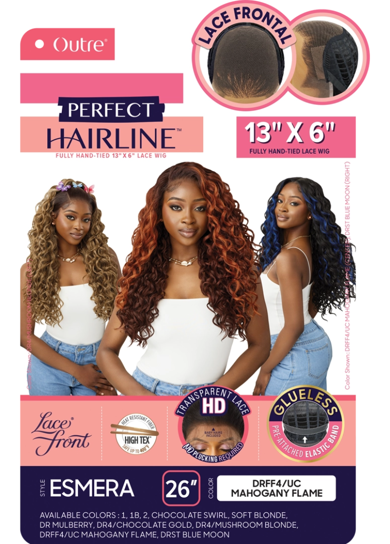 Outre Perfect Hairline Glueless 13x6 HD Lace Front Wig ESMERA