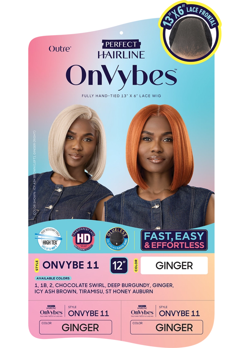 Outre Perfect Hairline On Vybes Glueless HD 13x6 Lace Frontal Wig ONVYBE 11