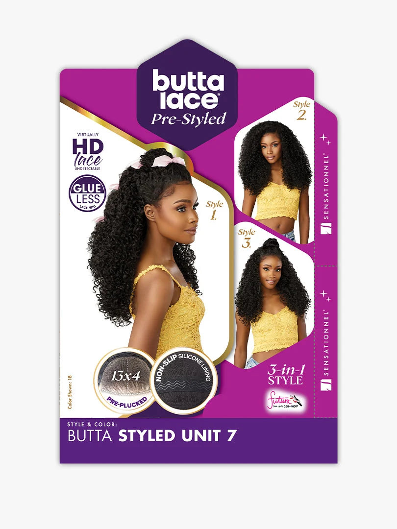 Sensationnel Butta Lace Pre-Styled Glueless HD 13x4 Lace Frontal Wig STYLED UNIT 7