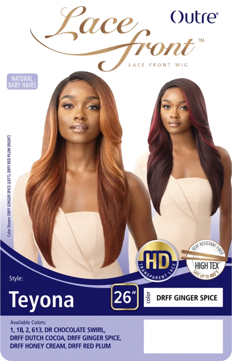 Outre Lace Front Wig Syntethic Hair TEYONA