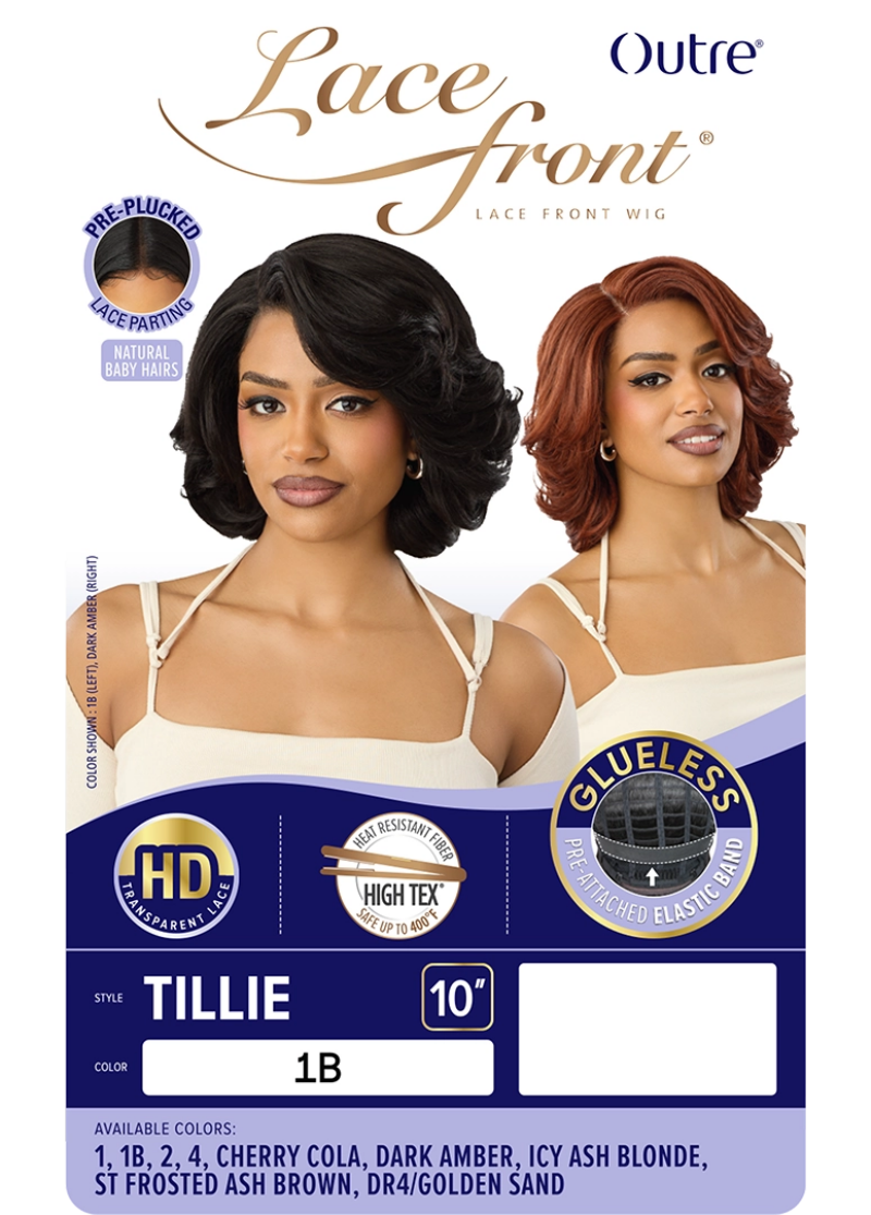 Outre Lace Front Glueless 5" Deep Parting HD Lace Front Wig TILLIE