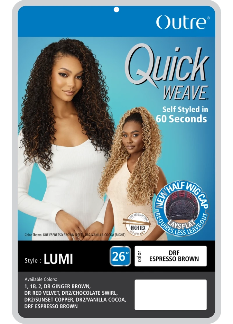 Outre Quick Weave Half Wig LUMI 26 Inch