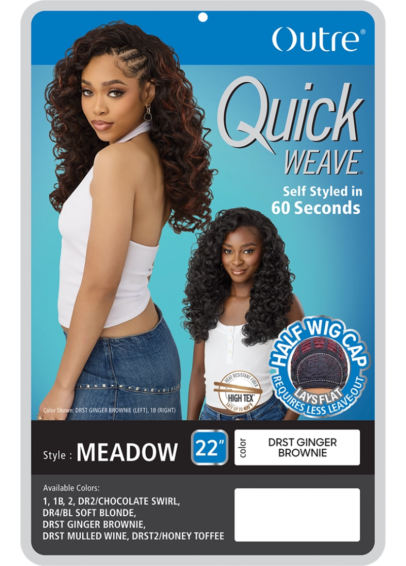 Outre Quick Weave Half Wig MEADOW