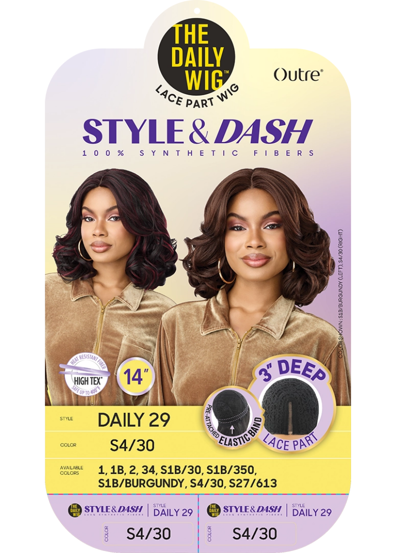 Outre The Daily Wig Style & Dash Glueless Lace Part Wig  DAILY 29