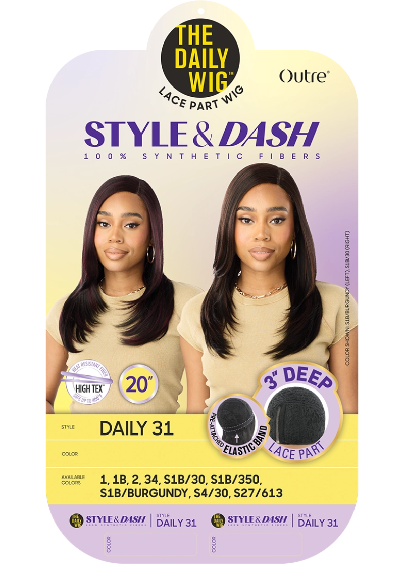 Outre The Daily Wig Style & Dash Glueless Lace Part Wig DAILY 31