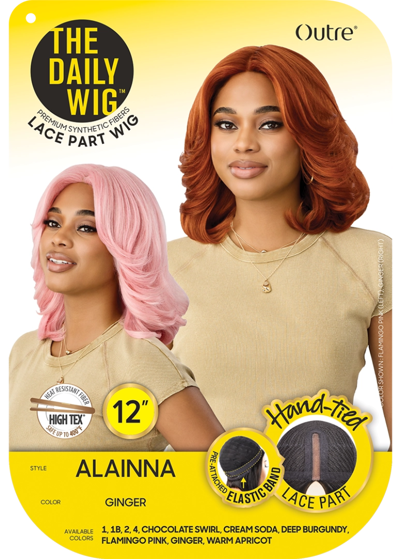 Outre The Daily Wig Hand-Tied Lace Part Wig ALAINNA