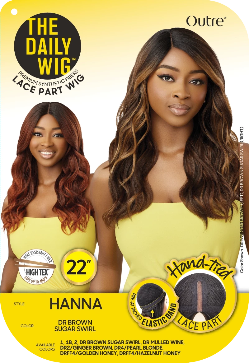 Outre The Daily Wig Synthetic Hair Lace Part Wig HANNA