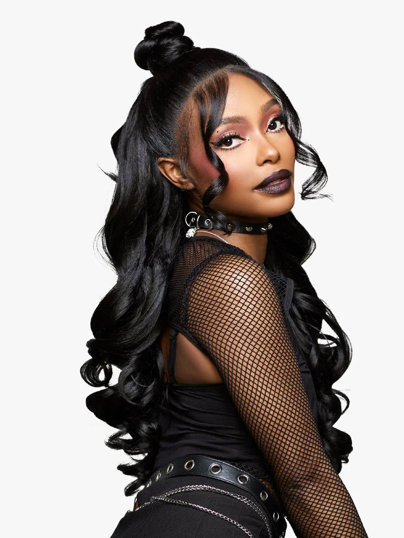 Sensationnel Shear Muse Hex Doll Glueless 13x4 HD Lace Frontal Wig ELVIRA