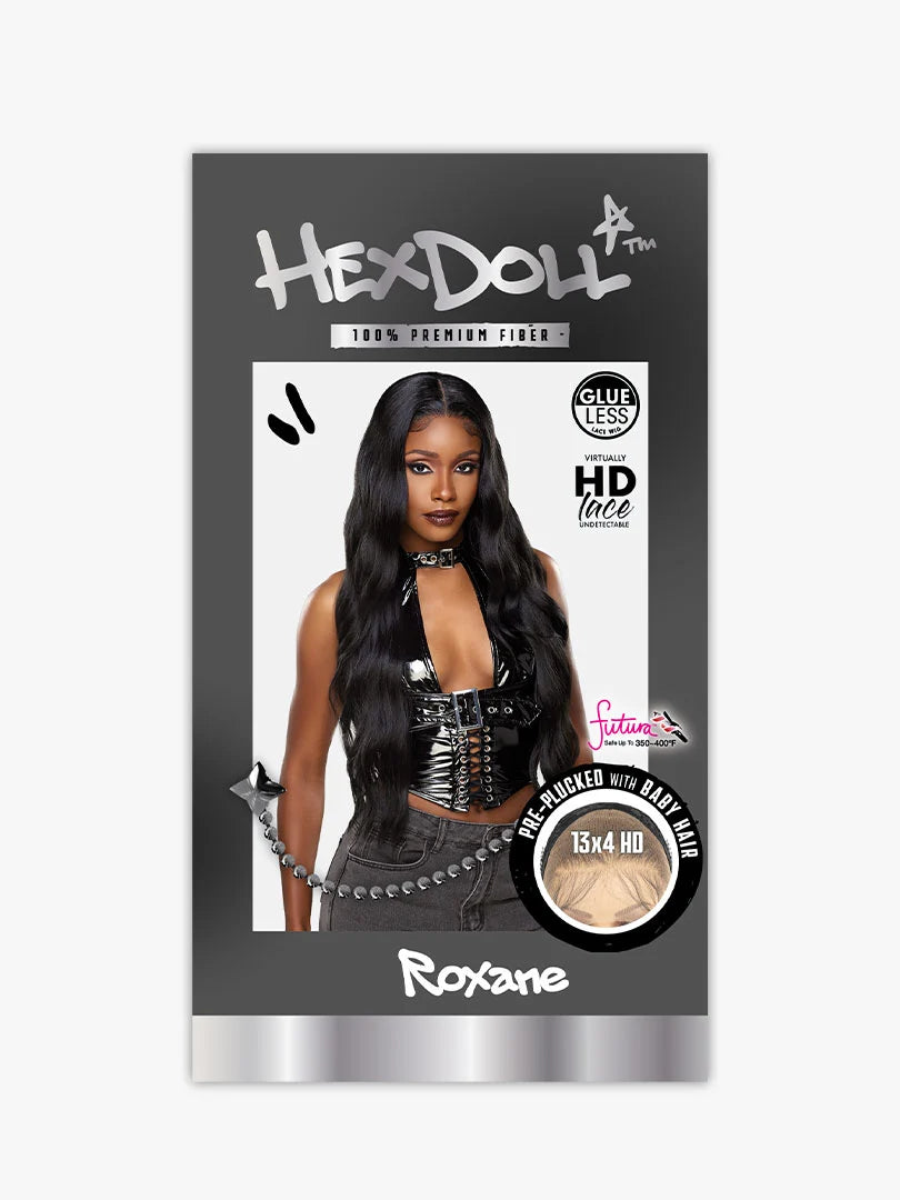 Sensationnel Shear Muse HexDoll Glueless 13x4 HD Lace Frontal Wig ROXANE