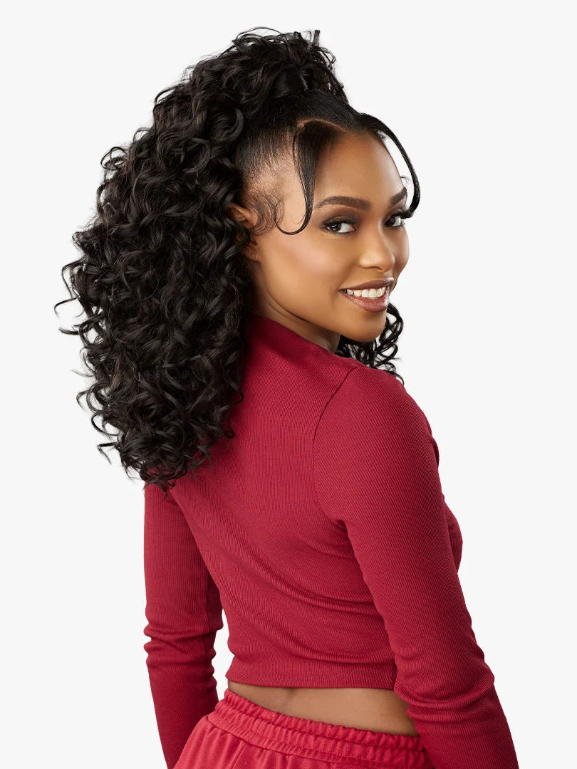 Sensationnel Instant Up & Down Half Wig/Wrap Ponytail UD 25