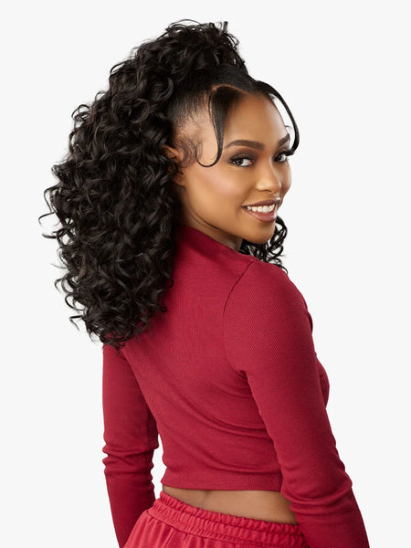 Sensationnel Instant Up & Down Half Wig/Wrap Ponytail UD 25