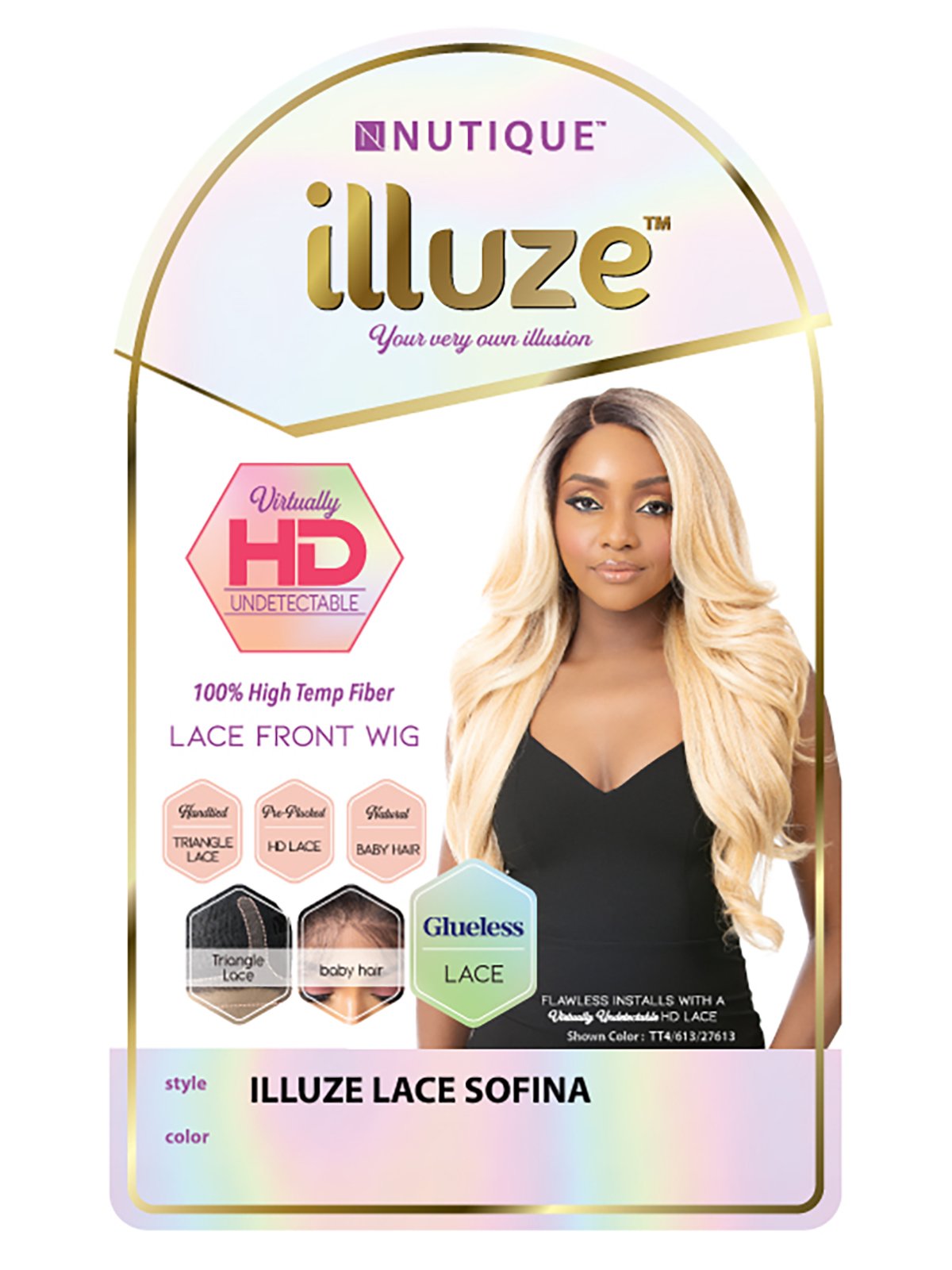 It's a Wig - Nutique Illuze HD lace Front Wig Synthetic Hair SOFINA