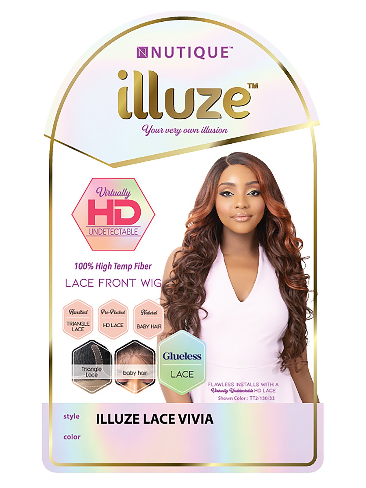 It's a Wig - Nutique Illuze HD lace Front Wig Synthetic Hair VIVIA