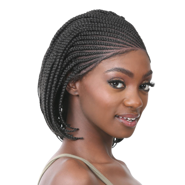 It's a Wig Illuze Glueless HD 13x4 Plus Lace Frontal Wig CORNROW BRAID