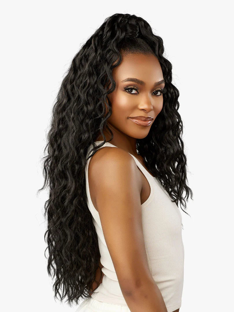 Sensationnel Instant Up & Down Half Wig Ponytail Wrap UD 28