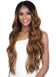 Motown Tress HD Invisible 13X7 Sheer Lace Wig Synthetic Hair L137.MOCHA 32"