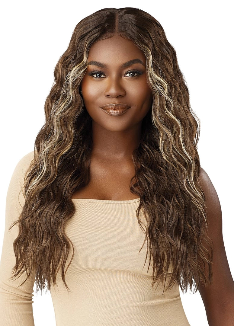 Outre Melted Hairline Glueless Synthetic HD Lace Front Wig SHAKIRA