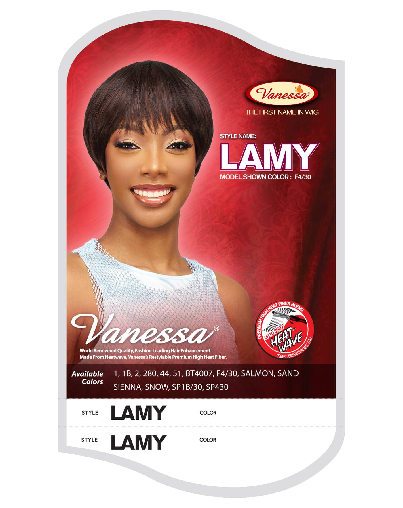Vanessa Fashion Wig Synthetic Wig LAMY