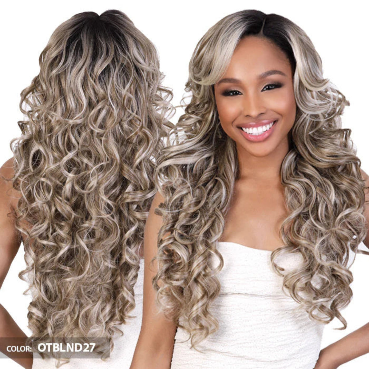 Motown Tress Glueless HD Flex Y-Part Lace Front Wig LUHD1.BORA