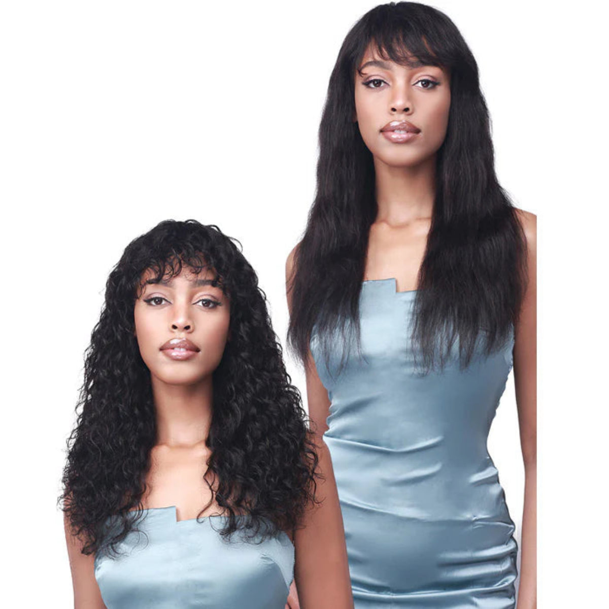 Bobbi Boss 100% Unprocessed Human Hair Full Wig MH1396 WET & WAVY SANDRA