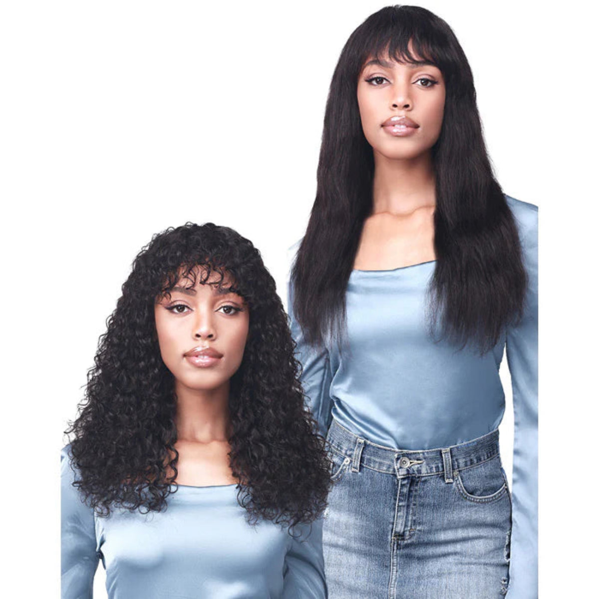Bobbi Boss 100% Unprocessed Human Hair Full Wig MH1397 WET & WAVY CAROLINA