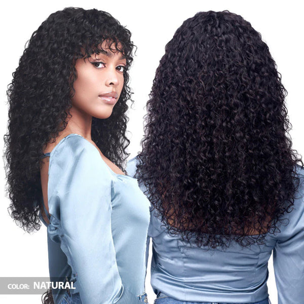 Bobbi Boss 100% Unprocessed Human Hair Full Wig MH1397 WET & WAVY CAROLINA
