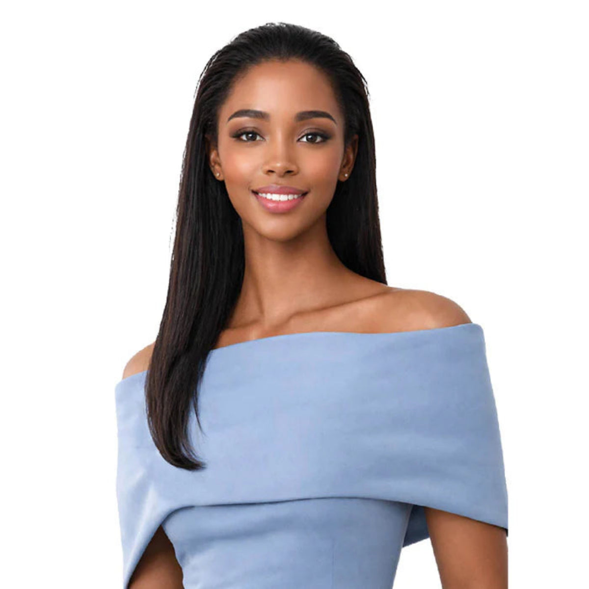 Bobbi Boss Boss Wig Human Hair Wig Full Cap MHFC001 Straight 18