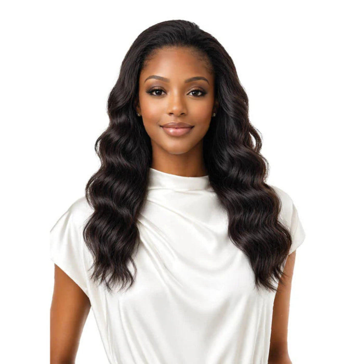 Bobbi Boss Boss Wig Human Hair Wig Full Cap MHFC02 DEEP WAVE 18