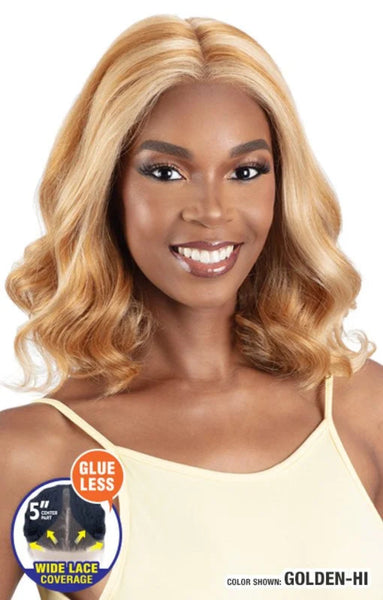 Model Model Glam Mode Glueless HD 5" Wide Deep Lace Part Wig NOVERA