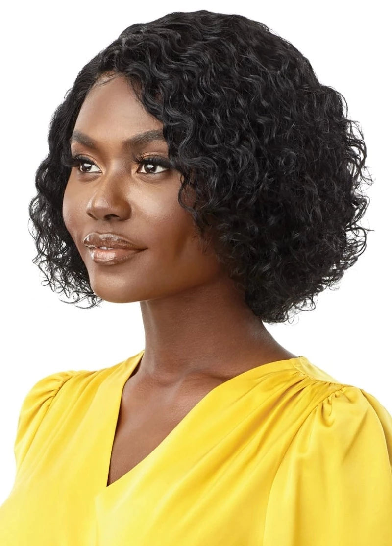 Outre My Tresses Gold Label 100% Unprocessed Human Hair Lace Front Wig Sovani