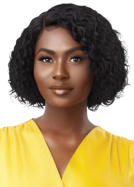 Outre My Tresses Gold Label 100% Unprocessed Human Hair Lace Front Wig Sovani