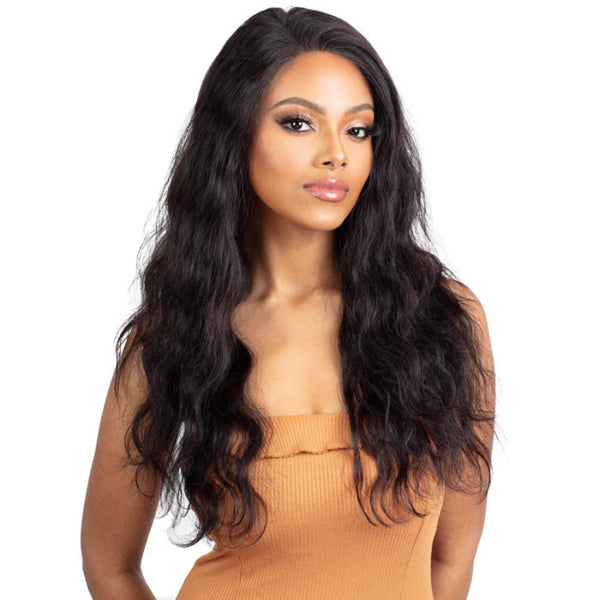 Model Model Dream Weaver Glueless 100% Human Hair HD 13x6 Lace Frontal Wig BODY 24"