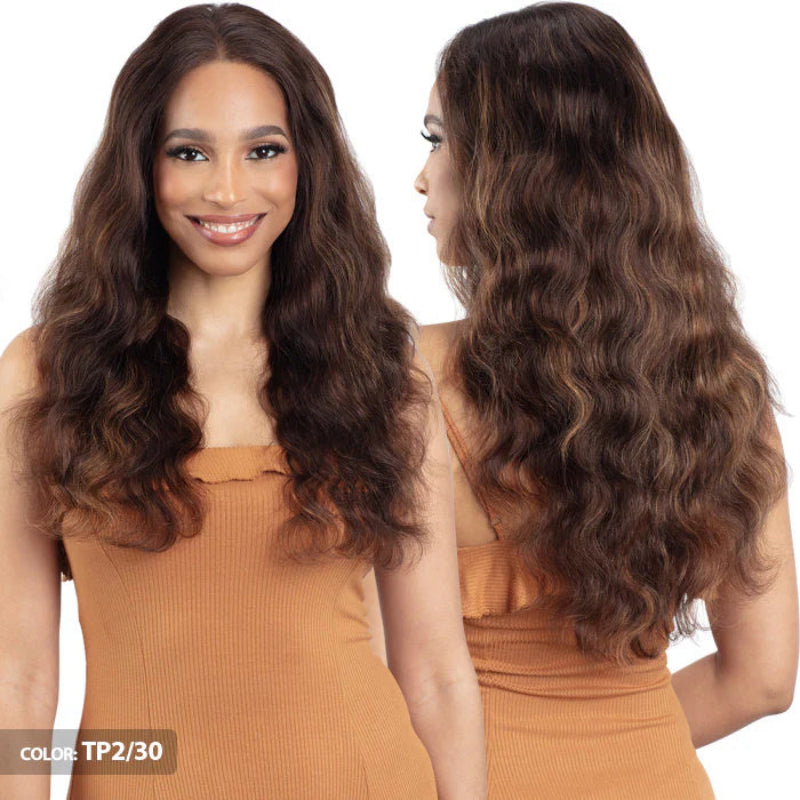 Model Model Dream Weaver Glueless 100% Human Hair HD 13x6 Lace Frontal Wig BODY 24"