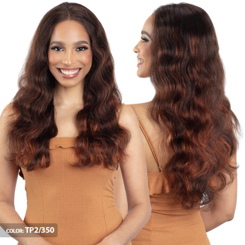 Model Model Dream Weaver Glueless 100% Human Hair HD 13x6 Lace Frontal Wig BODY 24"